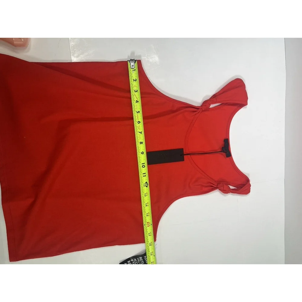 New The Range NYC Red Knot Sleeveless Top Size‎ Large Canada